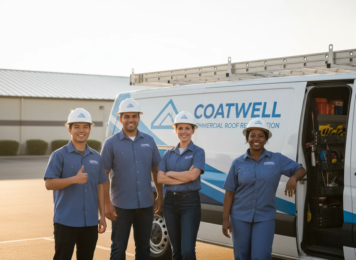 Commercial roof coating company in Woodburn, OR
